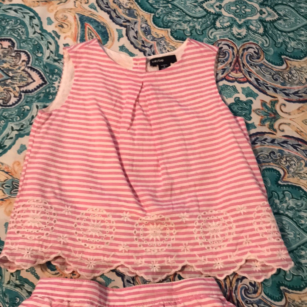 Top & shorts matching set